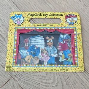 Vintage Arthur Magnetic Dress-Up Figure